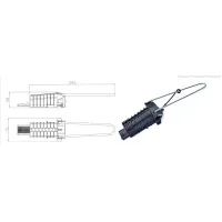 Zatezna stezaljka DN 525W